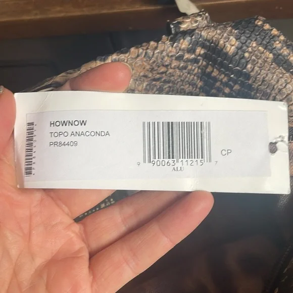 Stuart Weitzman Snake skin bag purse BRAND NEW HTF - Picture 11 of 11